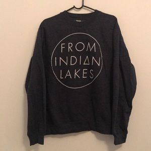 From Indian Lakes Tour Crewneck Sweater